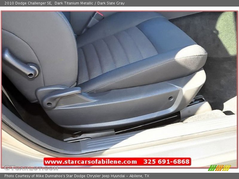 Dark Titanium Metallic / Dark Slate Gray 2010 Dodge Challenger SE