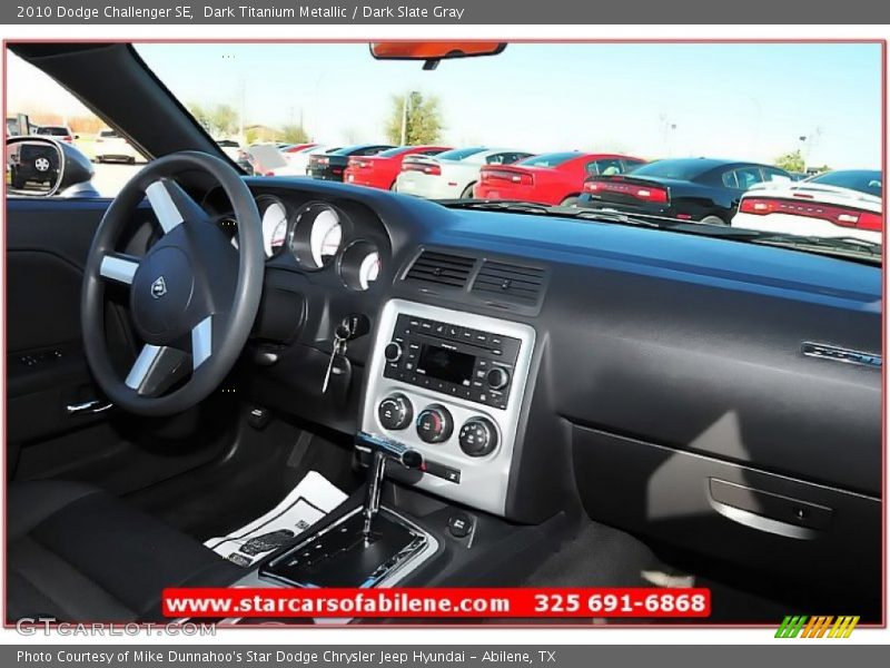 Dark Titanium Metallic / Dark Slate Gray 2010 Dodge Challenger SE