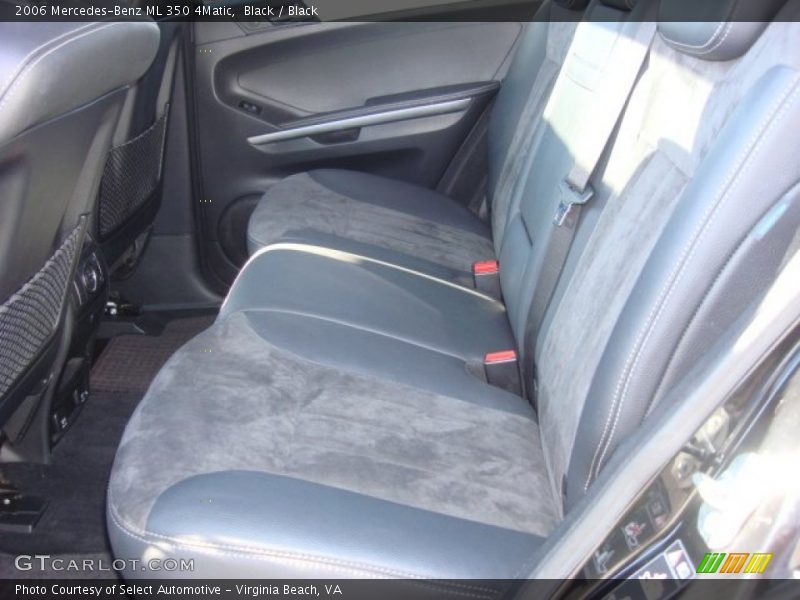 Black / Black 2006 Mercedes-Benz ML 350 4Matic
