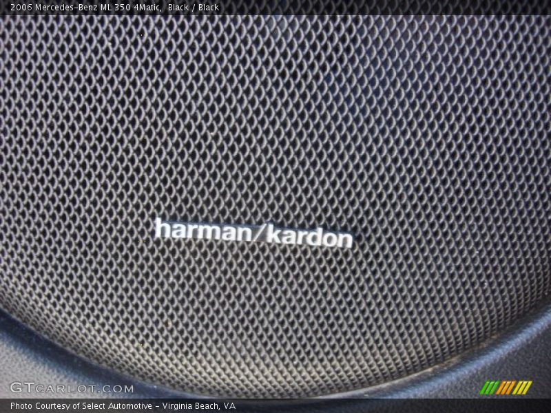 Black / Black 2006 Mercedes-Benz ML 350 4Matic