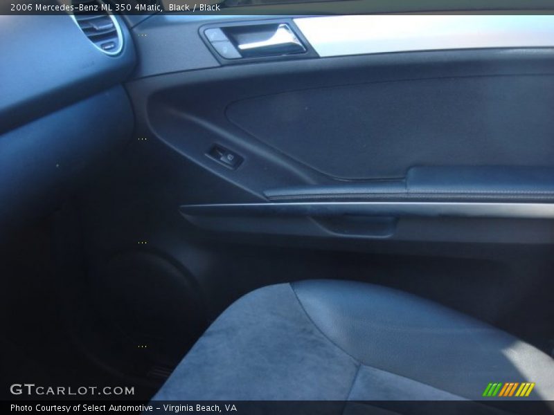 Black / Black 2006 Mercedes-Benz ML 350 4Matic