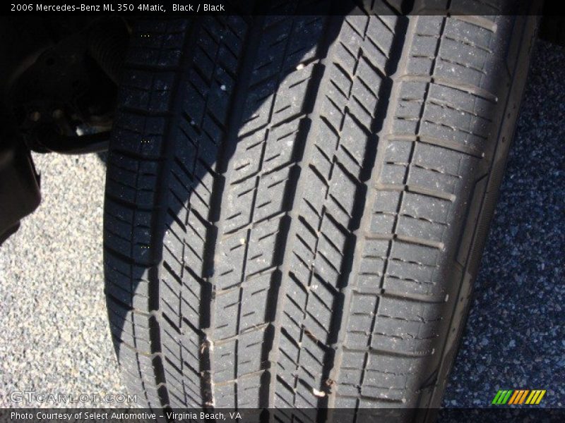 Black / Black 2006 Mercedes-Benz ML 350 4Matic