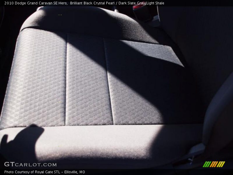 Brilliant Black Crystal Pearl / Dark Slate Gray/Light Shale 2010 Dodge Grand Caravan SE Hero