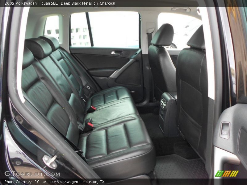 Deep Black Metallic / Charcoal 2009 Volkswagen Tiguan SEL