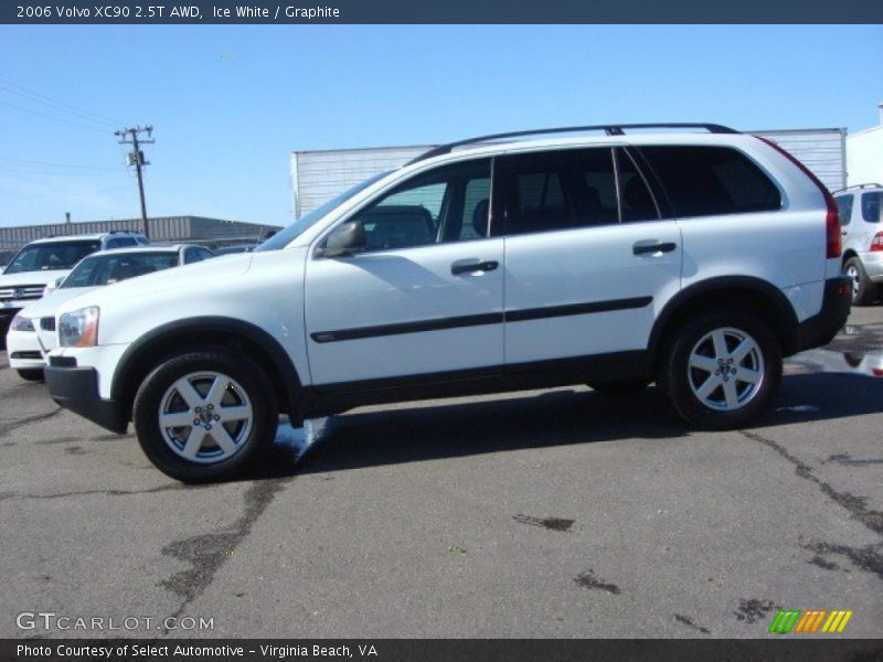 Ice White / Graphite 2006 Volvo XC90 2.5T AWD