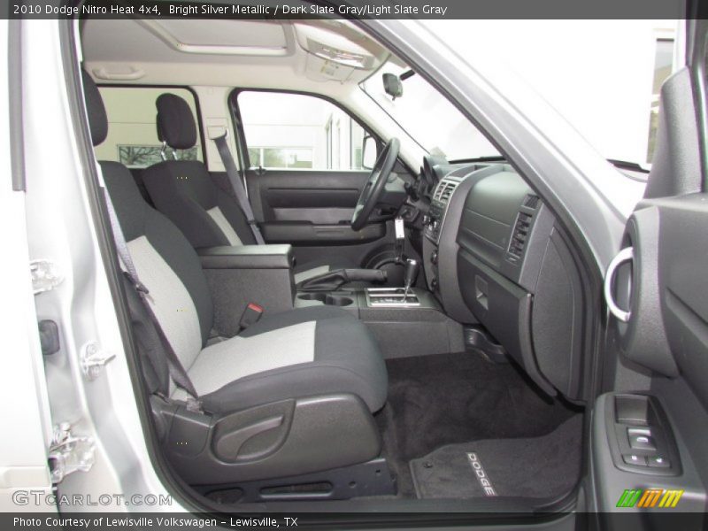 Bright Silver Metallic / Dark Slate Gray/Light Slate Gray 2010 Dodge Nitro Heat 4x4
