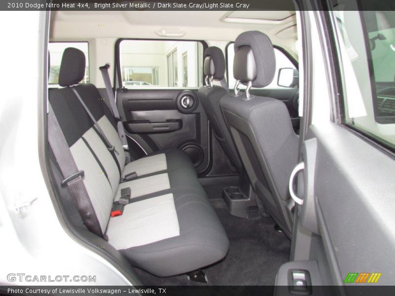 Bright Silver Metallic / Dark Slate Gray/Light Slate Gray 2010 Dodge Nitro Heat 4x4