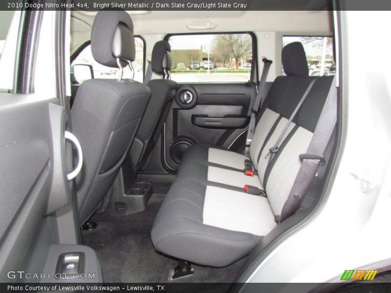 Bright Silver Metallic / Dark Slate Gray/Light Slate Gray 2010 Dodge Nitro Heat 4x4