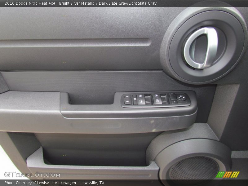 Bright Silver Metallic / Dark Slate Gray/Light Slate Gray 2010 Dodge Nitro Heat 4x4