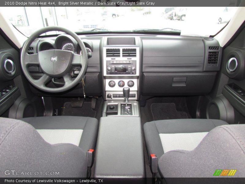 Bright Silver Metallic / Dark Slate Gray/Light Slate Gray 2010 Dodge Nitro Heat 4x4