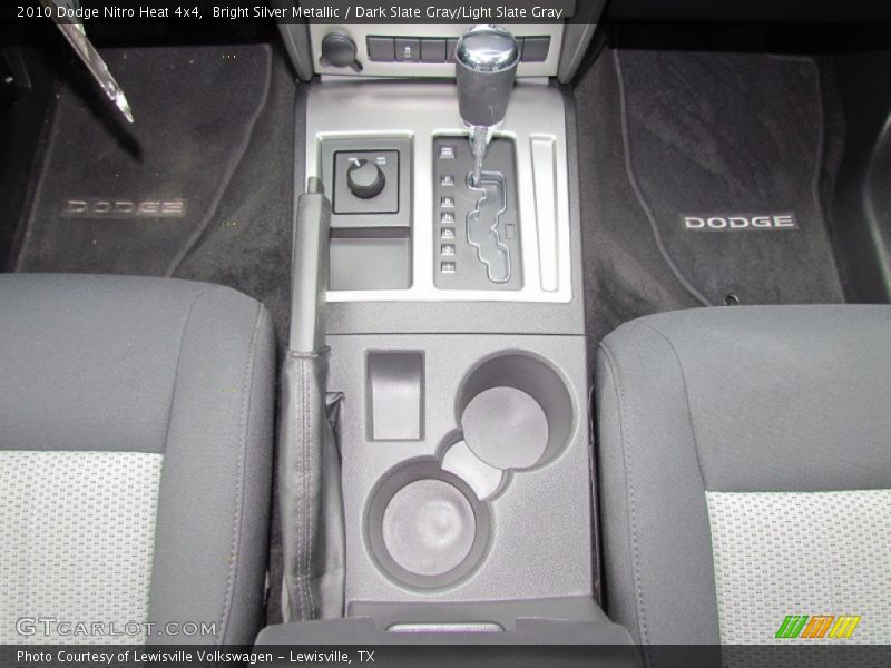 Bright Silver Metallic / Dark Slate Gray/Light Slate Gray 2010 Dodge Nitro Heat 4x4
