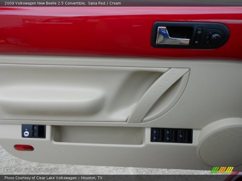 Salsa Red / Cream 2009 Volkswagen New Beetle 2.5 Convertible