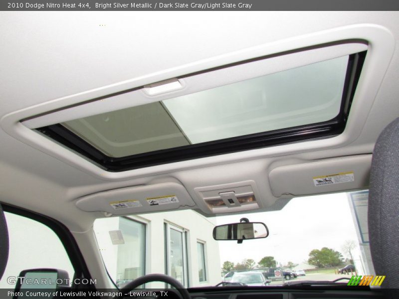 Bright Silver Metallic / Dark Slate Gray/Light Slate Gray 2010 Dodge Nitro Heat 4x4