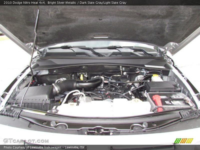 Bright Silver Metallic / Dark Slate Gray/Light Slate Gray 2010 Dodge Nitro Heat 4x4