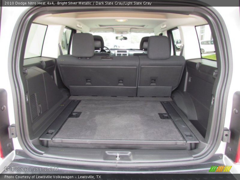 Bright Silver Metallic / Dark Slate Gray/Light Slate Gray 2010 Dodge Nitro Heat 4x4