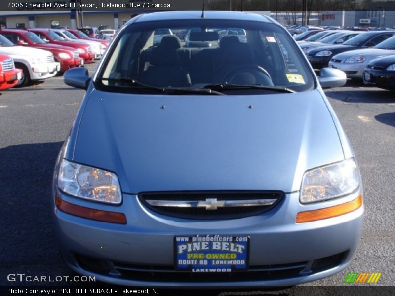 Icelandic Blue / Charcoal 2006 Chevrolet Aveo LT Sedan