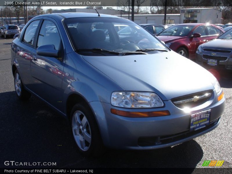 Icelandic Blue / Charcoal 2006 Chevrolet Aveo LT Sedan