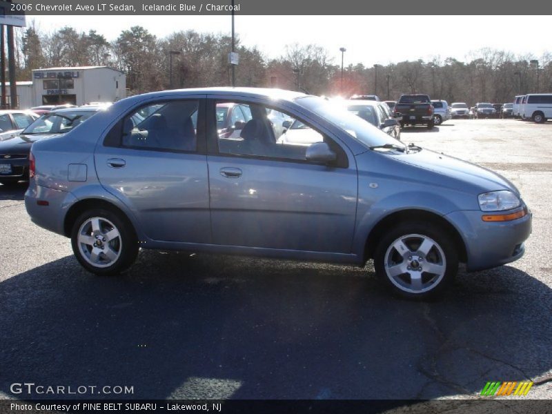 Icelandic Blue / Charcoal 2006 Chevrolet Aveo LT Sedan