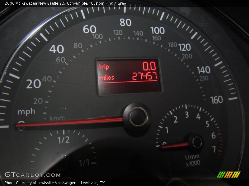 Custom Pink / Grey 2006 Volkswagen New Beetle 2.5 Convertible