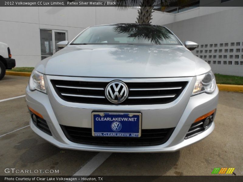 Reflex Silver Metallic / Black 2012 Volkswagen CC Lux Limited