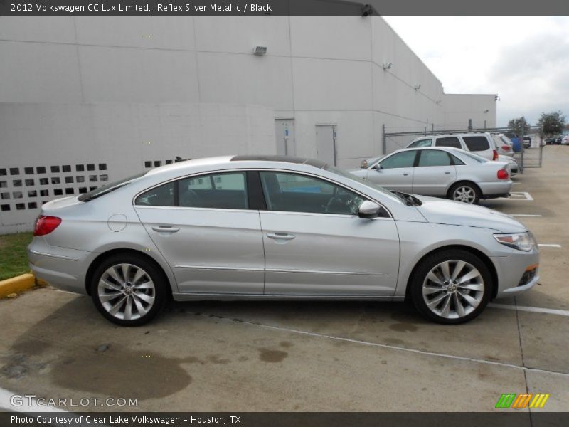 Reflex Silver Metallic / Black 2012 Volkswagen CC Lux Limited