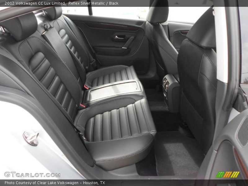 Reflex Silver Metallic / Black 2012 Volkswagen CC Lux Limited