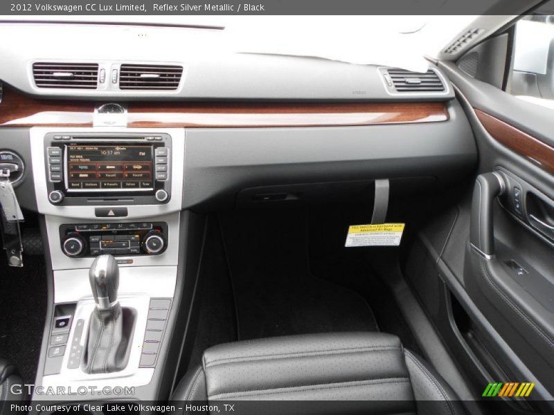 Reflex Silver Metallic / Black 2012 Volkswagen CC Lux Limited