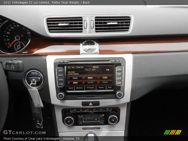 Reflex Silver Metallic / Black 2012 Volkswagen CC Lux Limited