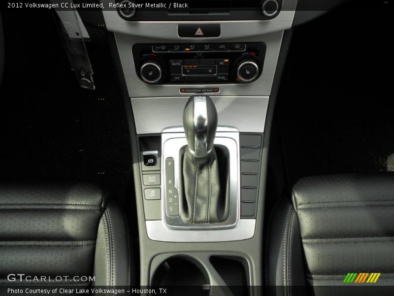 Reflex Silver Metallic / Black 2012 Volkswagen CC Lux Limited