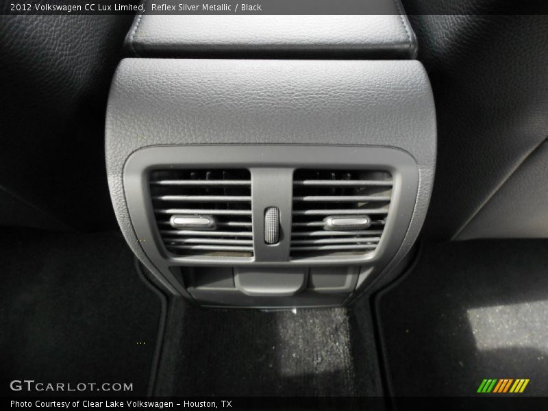 Reflex Silver Metallic / Black 2012 Volkswagen CC Lux Limited