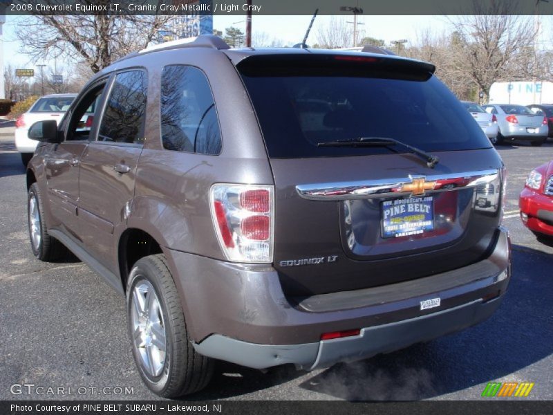Granite Gray Metallic / Light Gray 2008 Chevrolet Equinox LT