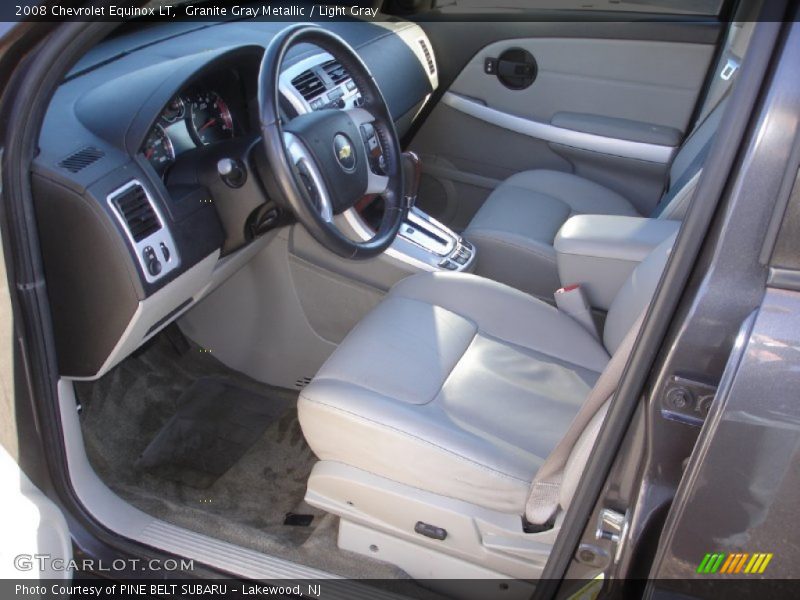Granite Gray Metallic / Light Gray 2008 Chevrolet Equinox LT