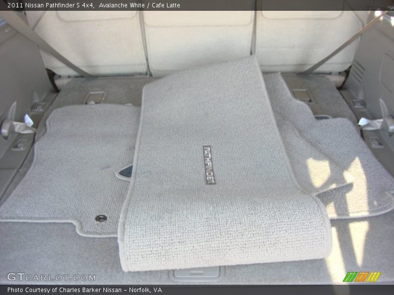 Avalanche White / Cafe Latte 2011 Nissan Pathfinder S 4x4