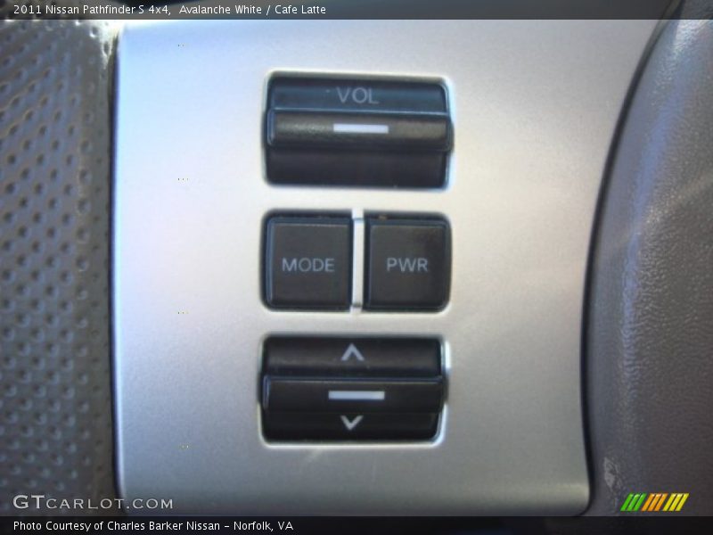 Avalanche White / Cafe Latte 2011 Nissan Pathfinder S 4x4