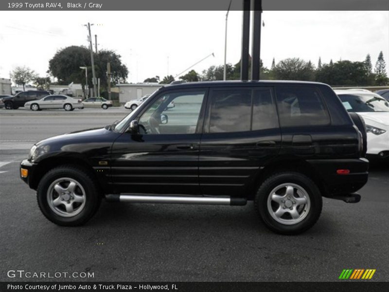 Black / Gray 1999 Toyota RAV4