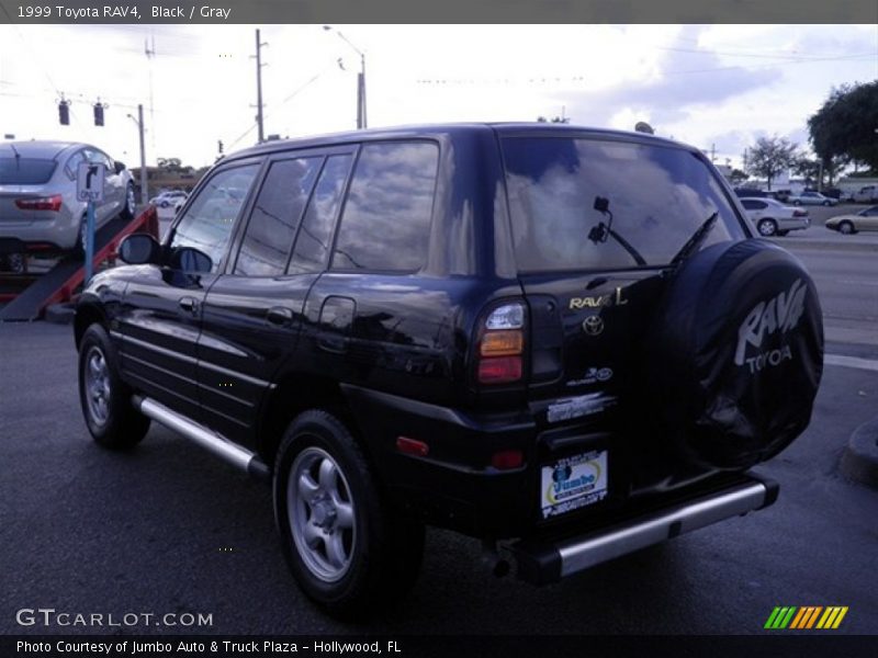 Black / Gray 1999 Toyota RAV4