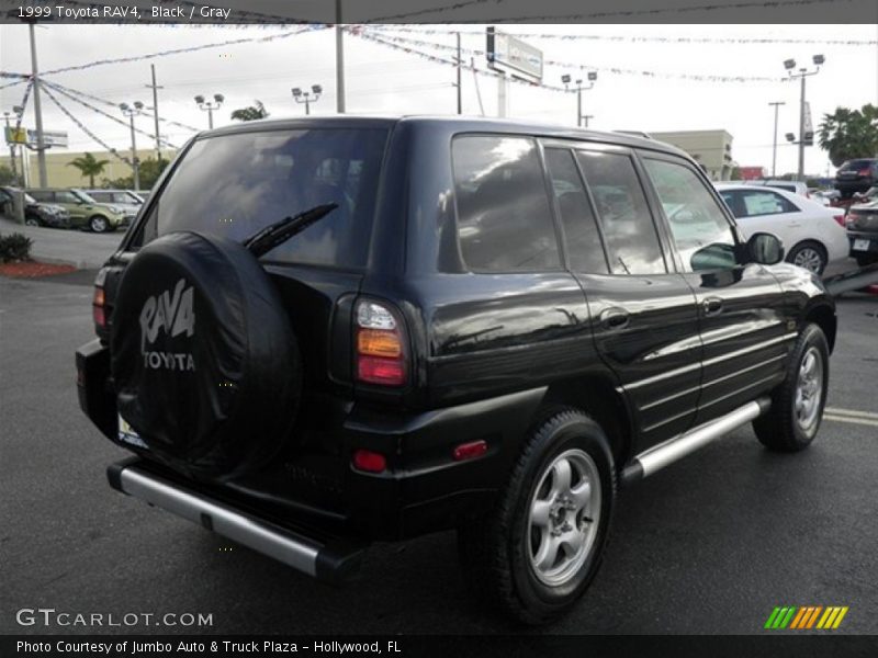 Black / Gray 1999 Toyota RAV4