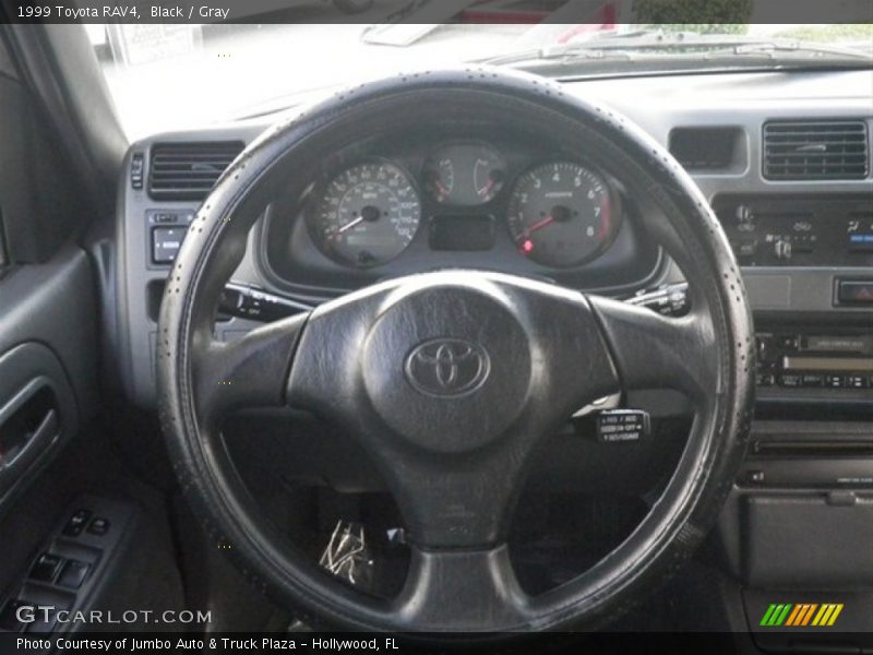 Black / Gray 1999 Toyota RAV4