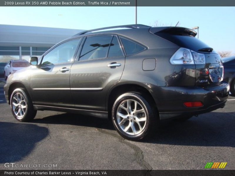 Truffle Mica / Parchment 2009 Lexus RX 350 AWD Pebble Beach Edition