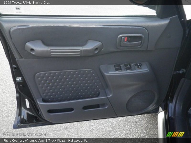 Black / Gray 1999 Toyota RAV4
