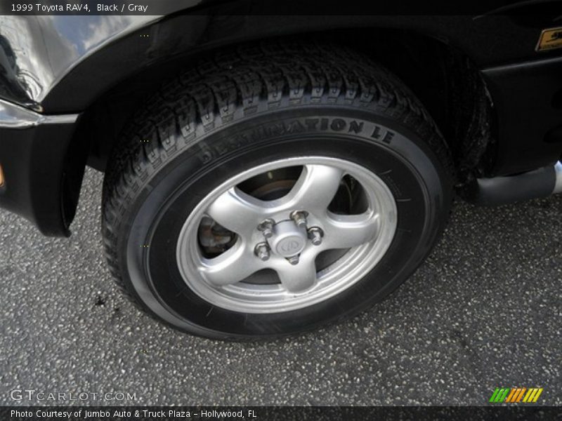 Black / Gray 1999 Toyota RAV4