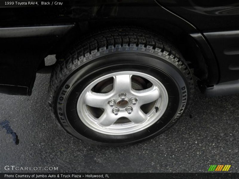 Black / Gray 1999 Toyota RAV4