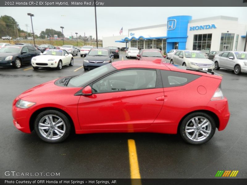  2012 CR-Z EX Sport Hybrid Milano Red