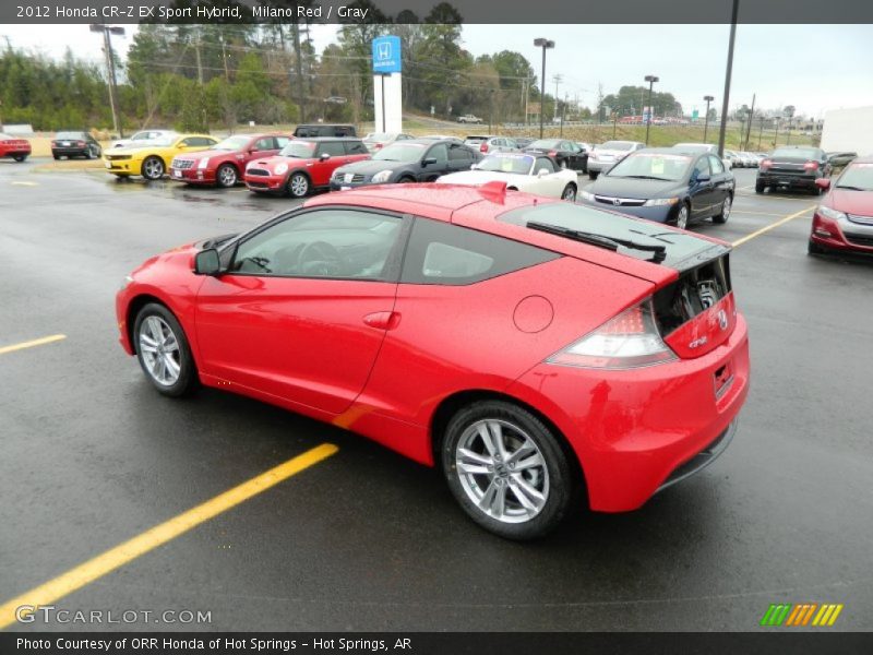  2012 CR-Z EX Sport Hybrid Milano Red