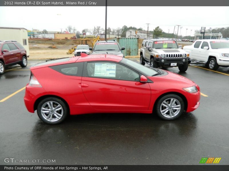  2012 CR-Z EX Sport Hybrid Milano Red