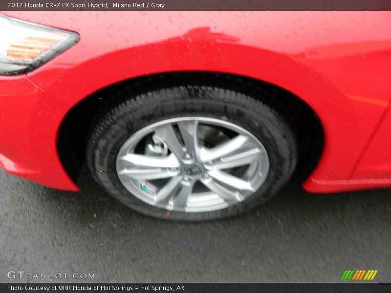 Milano Red / Gray 2012 Honda CR-Z EX Sport Hybrid
