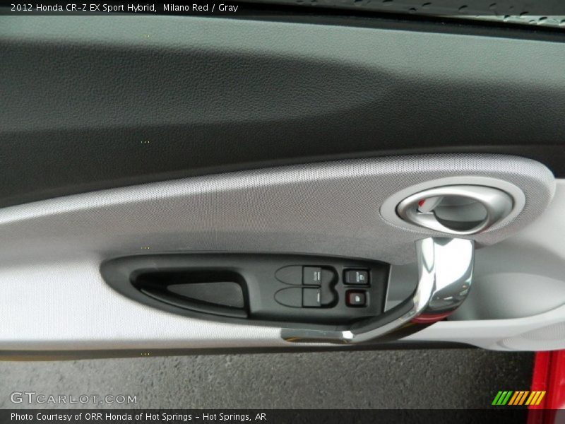 Milano Red / Gray 2012 Honda CR-Z EX Sport Hybrid