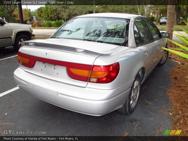 Light Silver / Gray 2000 Saturn S Series SL2 Sedan