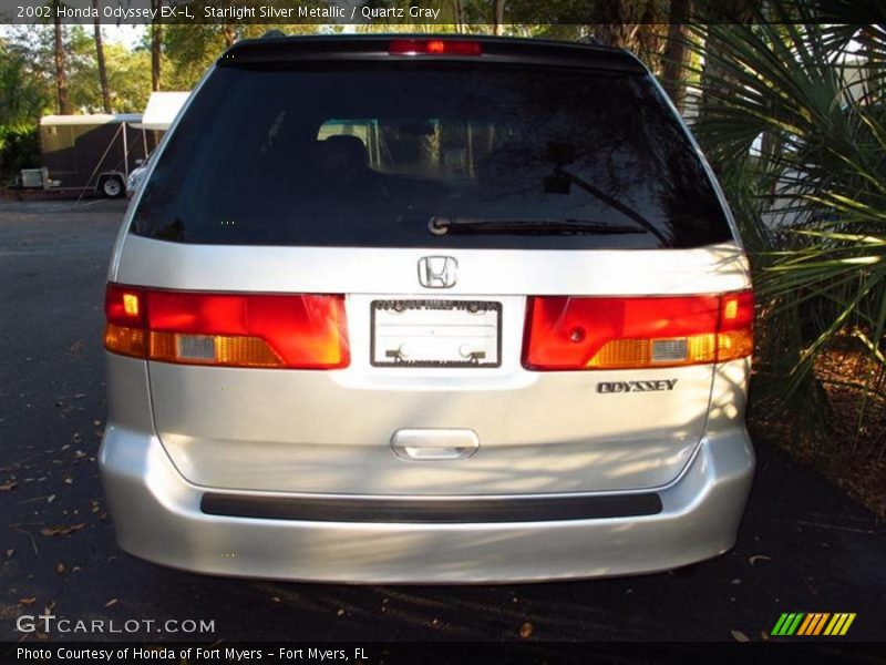 Starlight Silver Metallic / Quartz Gray 2002 Honda Odyssey EX-L