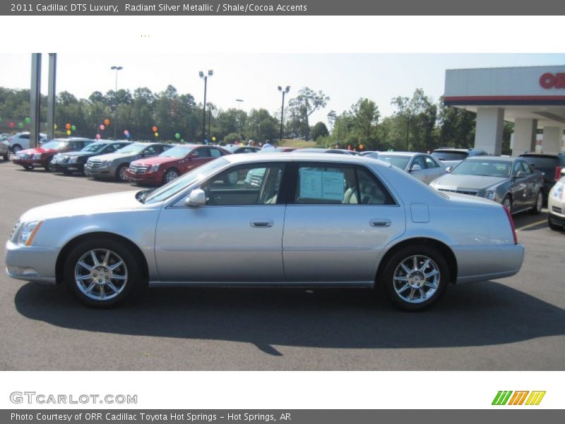 Radiant Silver Metallic / Shale/Cocoa Accents 2011 Cadillac DTS Luxury